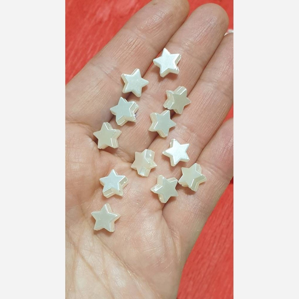 مهره ستاره کوچک نباتی یک سانت پک 5عددی