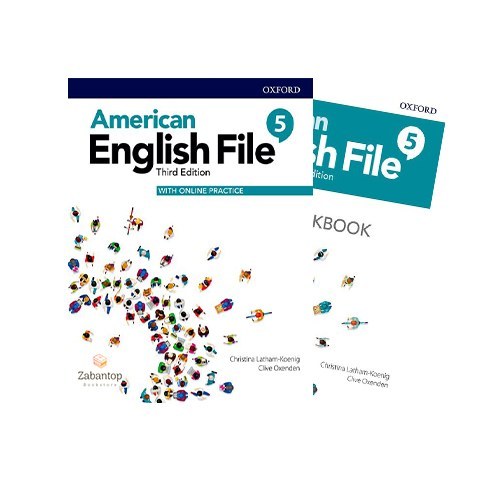 کتاب امریکن انگلیش فایل American English File 5 3rd