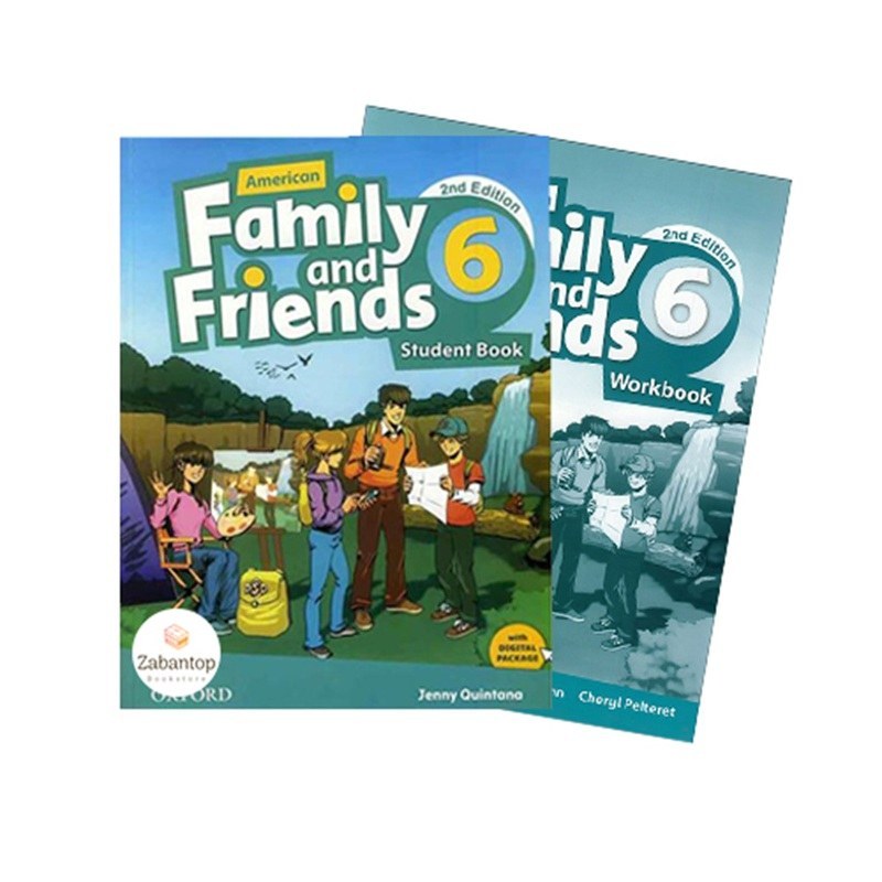 کتاب امریکن فمیلی اند فرندز American Family and Friends 6 2nd