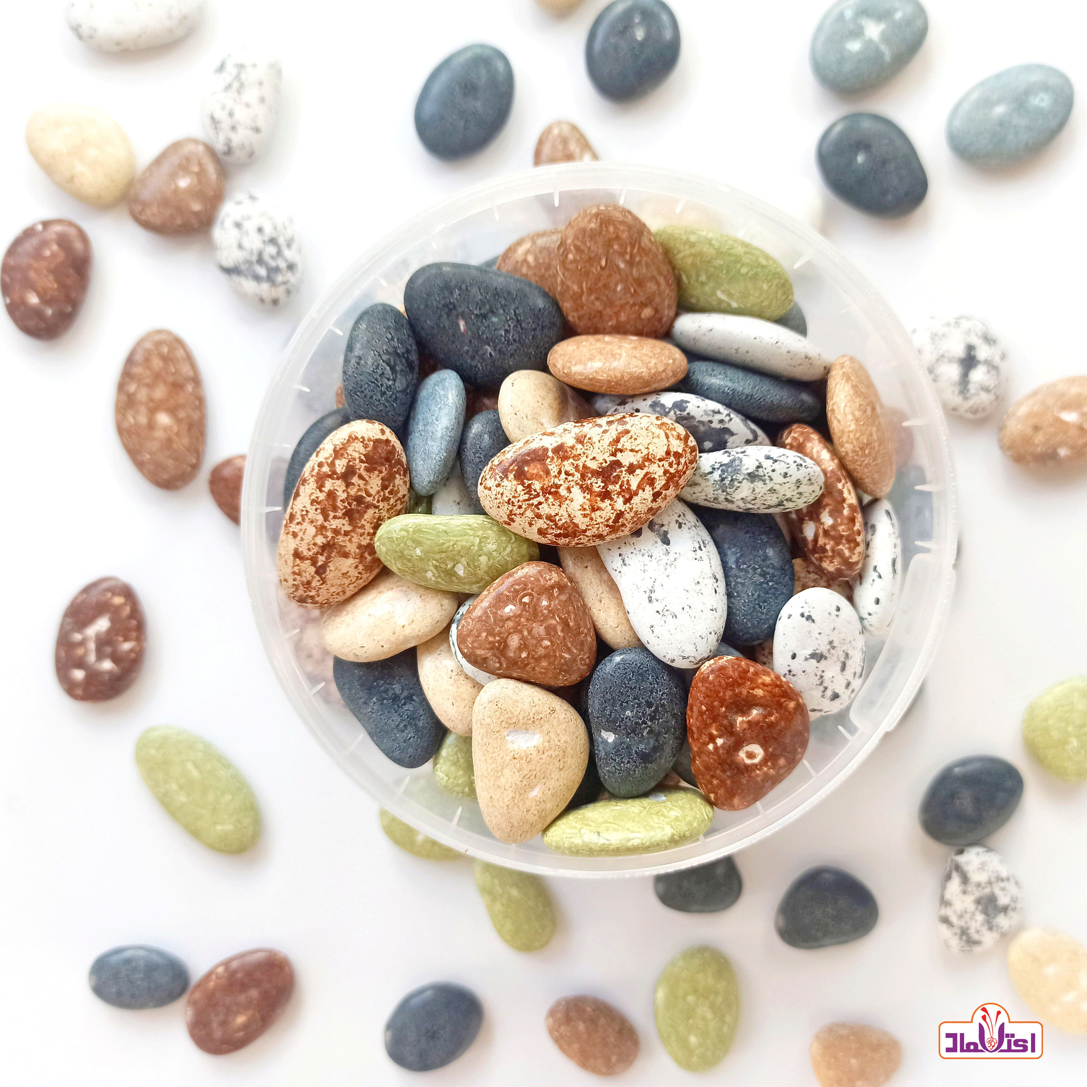 شکلات سنگی رودخونه ای (جیلی بیلی) 100 گرمی اعتماد سطلی