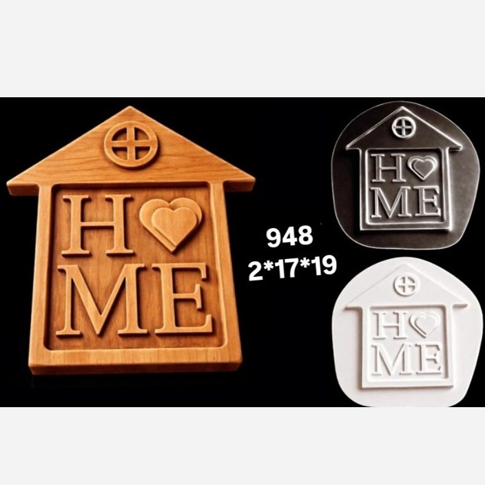 قالب طلقی سنگ مصنوعی مدل جاکلیدی HOME کد 948
