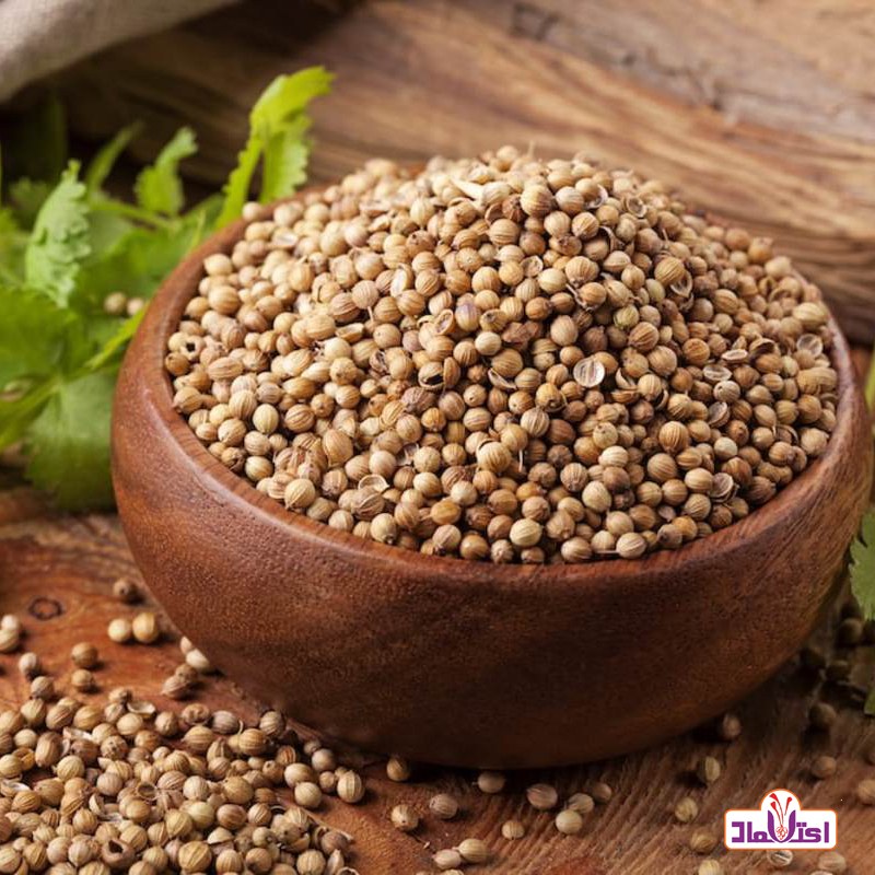 تخم گشنیز 500 گرمی اعتماد  پاک شده و درجه یک