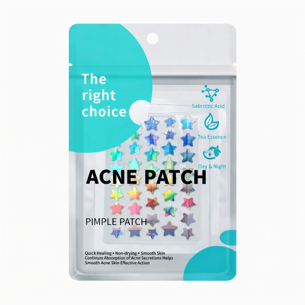چسب جوش پچ جوش هولوگرامی 40عددی ACNE PATCH