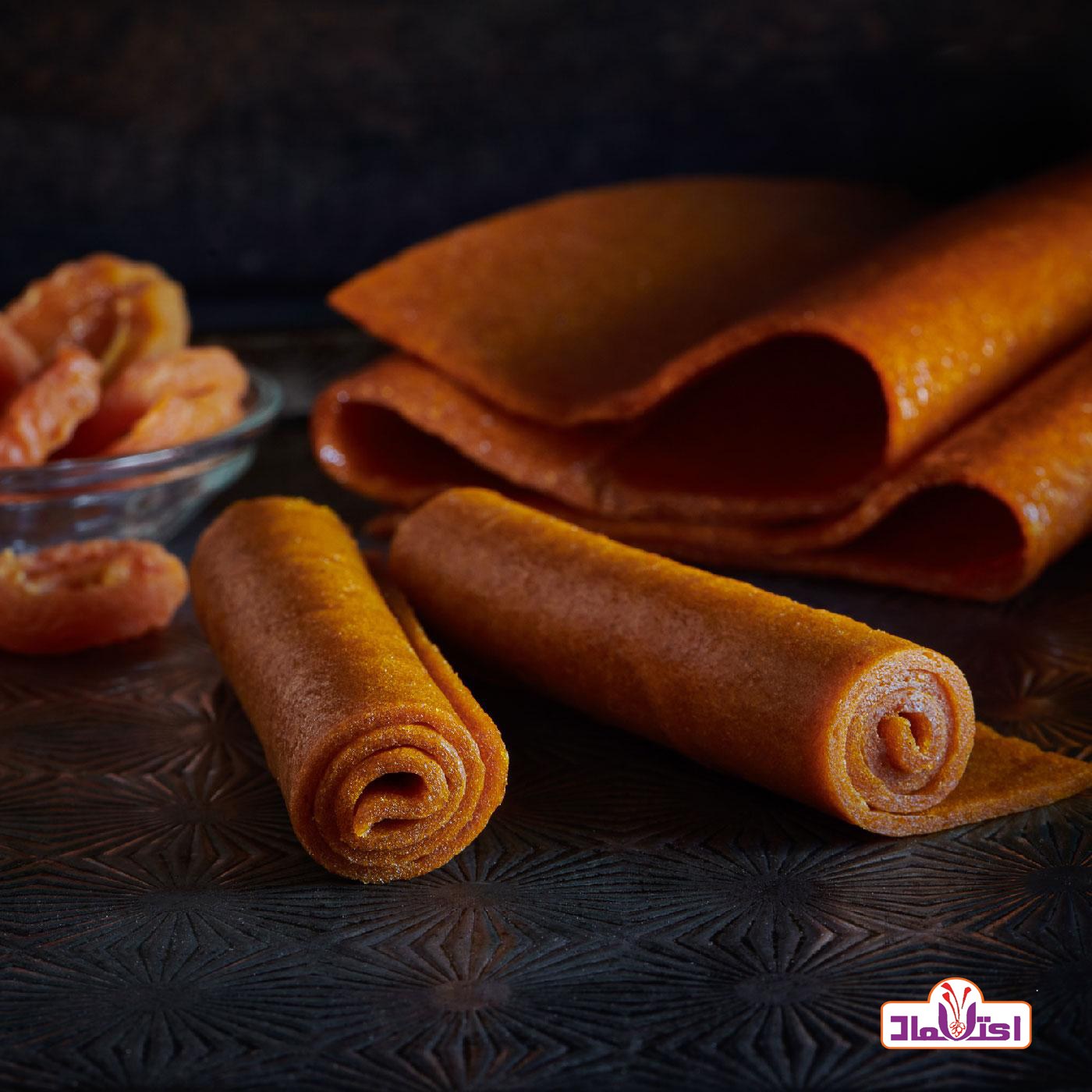 لواشک زردآلو 450 گرمی اعتماد خوش طعم و درجه یک و تازه