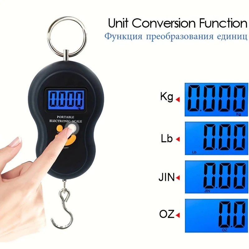 ترازو دیجیتال آویز 50 کیلویی گلابی (پس کرایه)