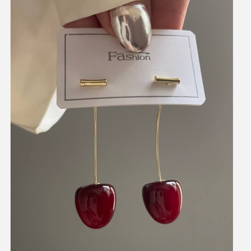 گوشواره گیلاس سبک و راحت و پرفروش