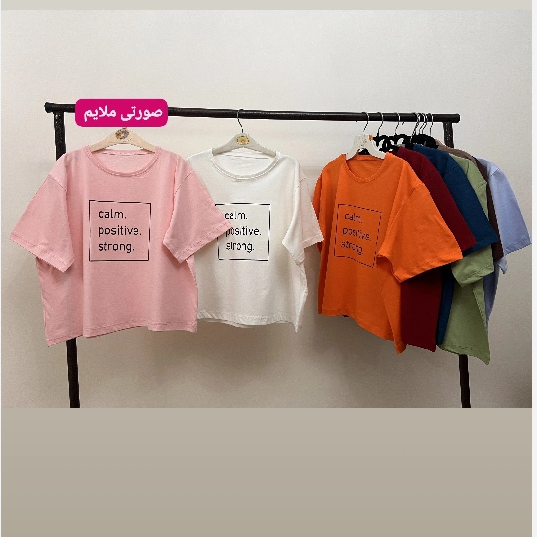 کراپ زنانه دخترانه نخ پنبه فری سایز 44تا48 میباشد