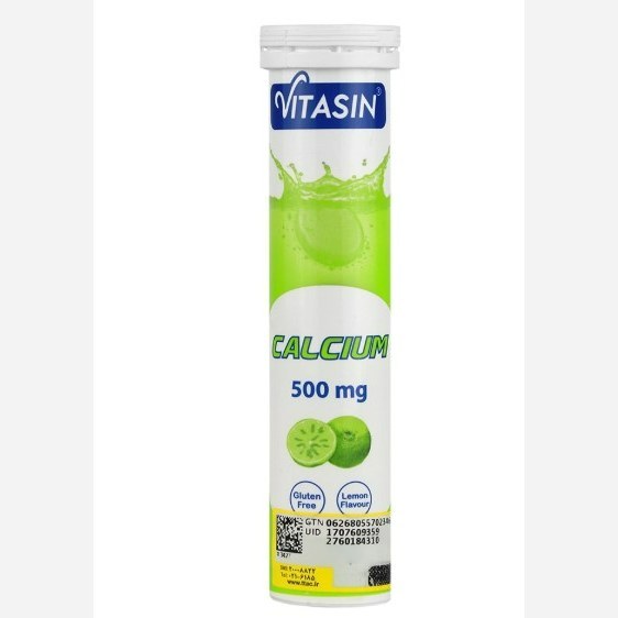 جوشان کلسیم ویتاسین 500 میلی گرمبسته 20 عددی