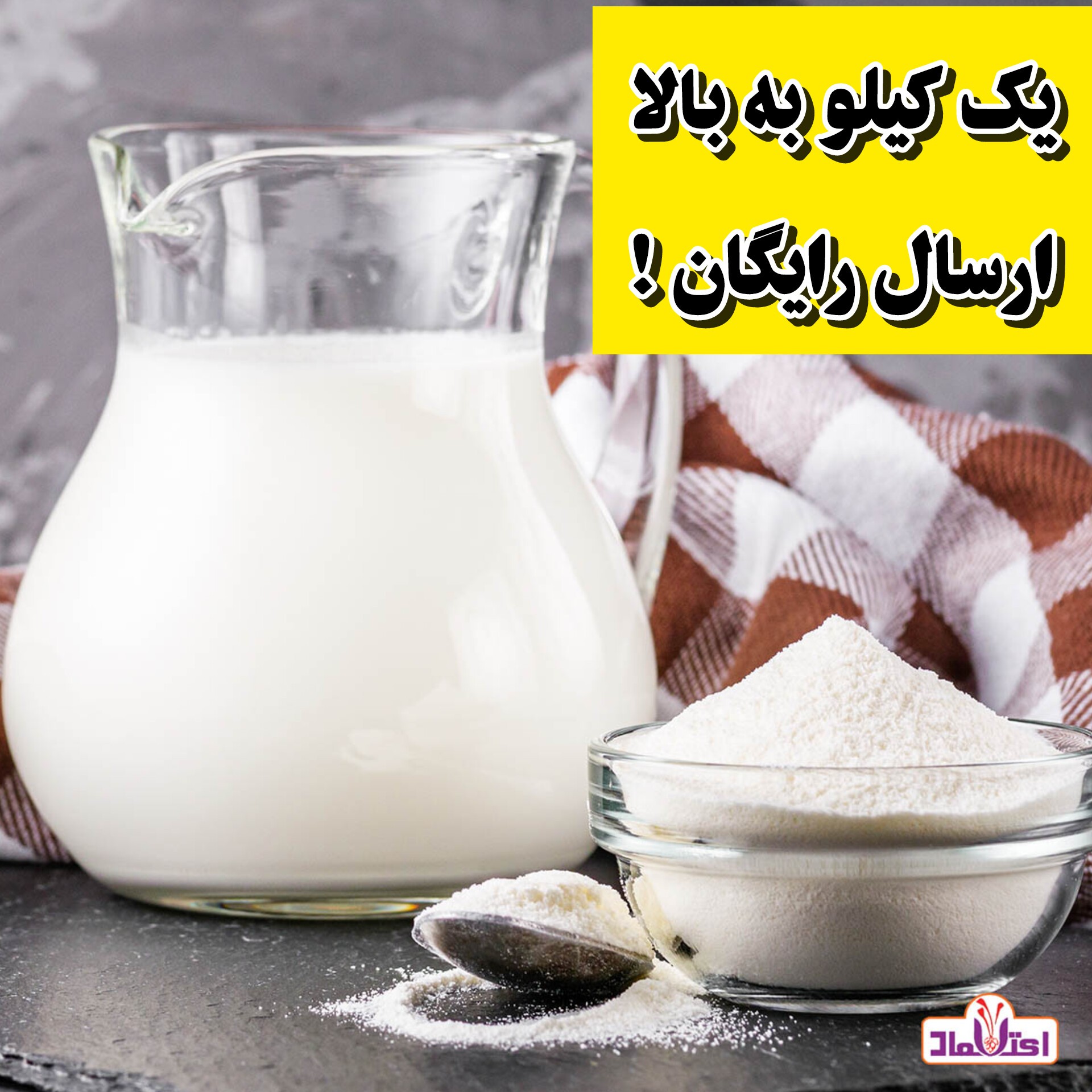 شیر خشک بدون چربی 100 گرمی پگاه(شیرخشک)