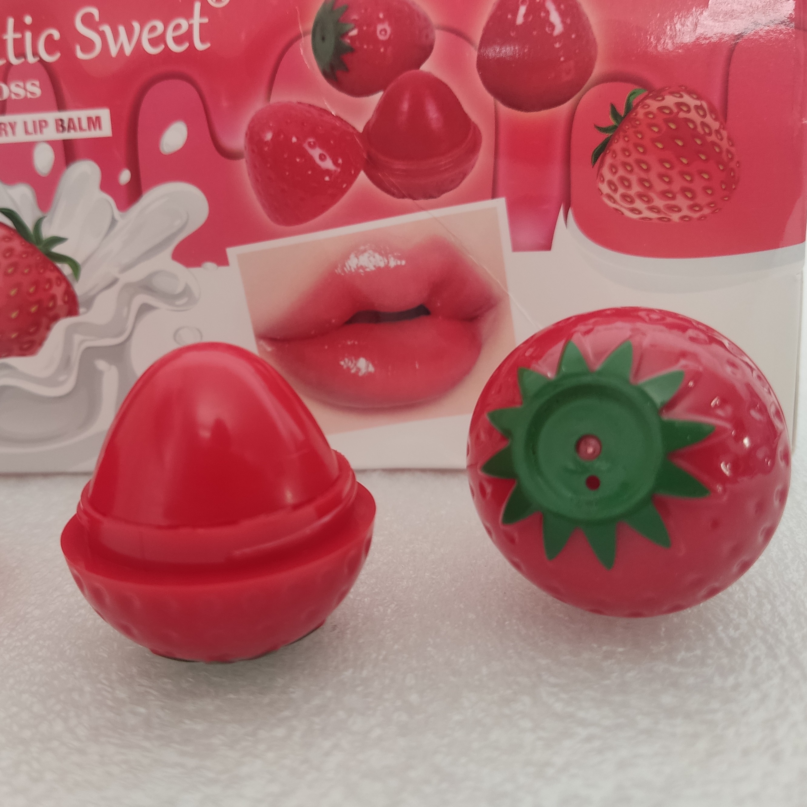 بالم لب توت فرنگی romantic sweet