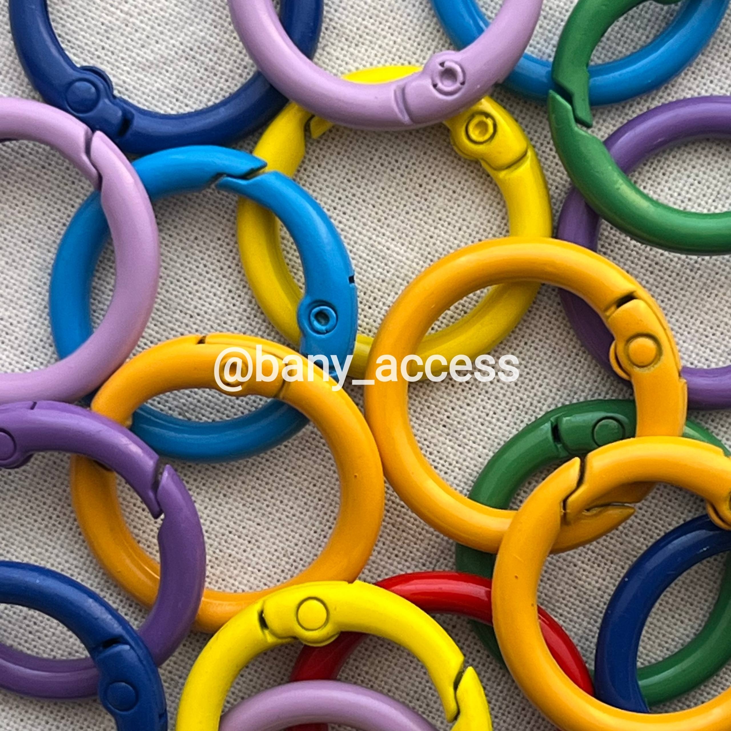متریال قفل حلقه ای رنگی (خرازی)