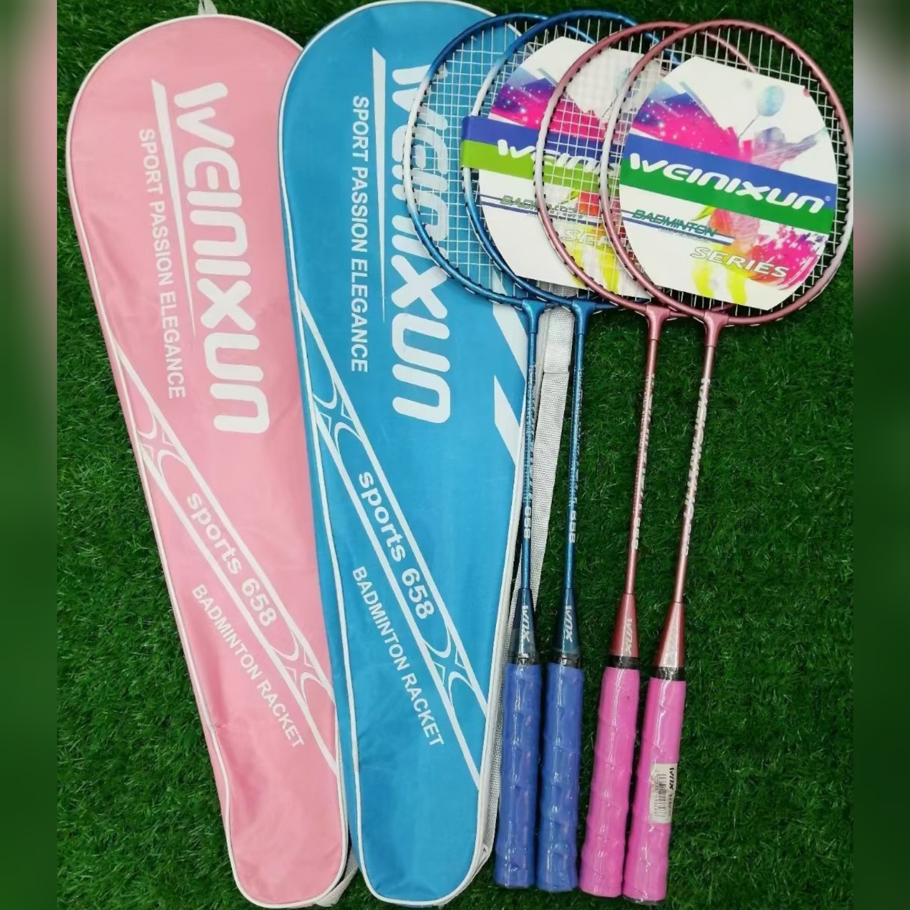 راکت بدمینتون جفتی Futasi و KESIKA کد 470