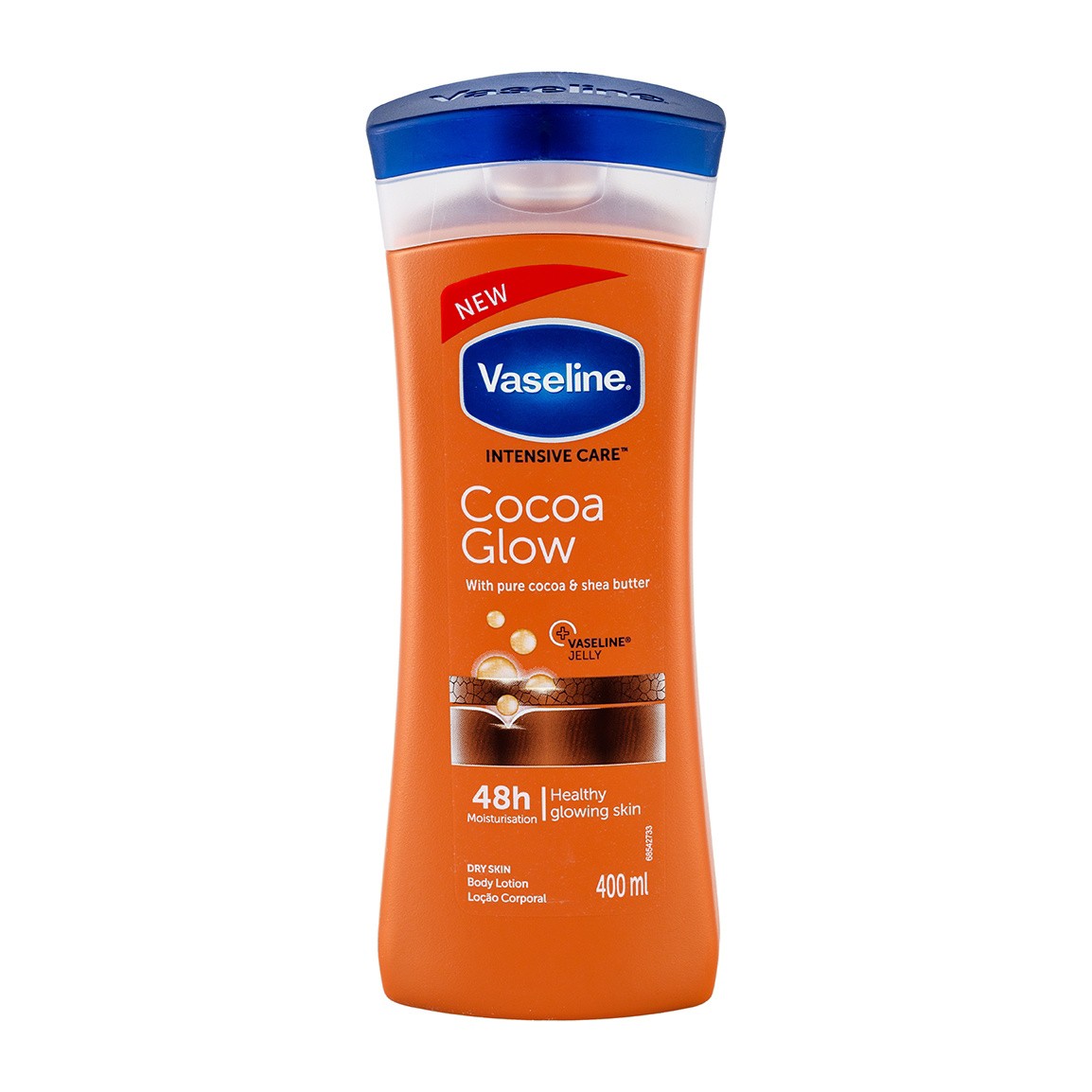 لوسیون بدن کره کاکائو وازلین حجم 400ml
