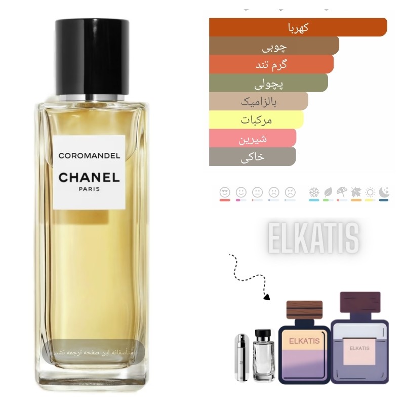 عطر شنل کوروماندل(حجم های مختلف) گرید Top(توضیحات مطالعه شود)