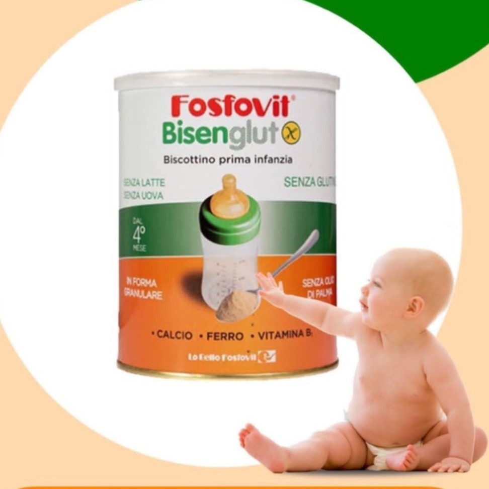 پودر فسفوویت بیسکویئت بالای 4 ماهگی فسفوویت Fosfovit وزن دهی فوق العاده بدون شیر بالا تاریخ 11 .2026