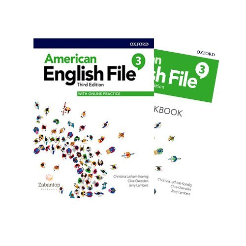 کتاب امریکن انگلیش فایل American English File 3 3rd