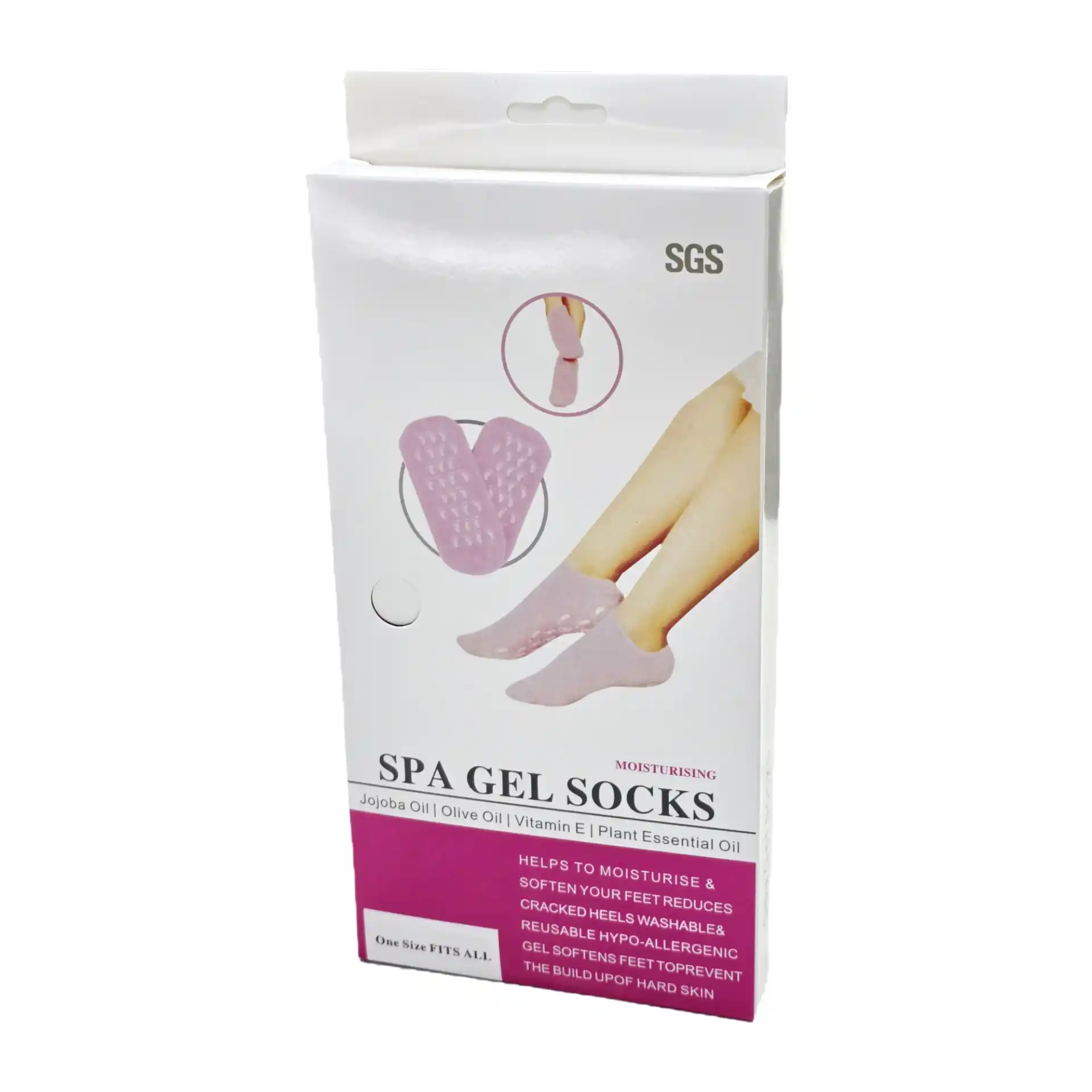 جوراب سیلیکونی پا ژل دار spa gel silicone