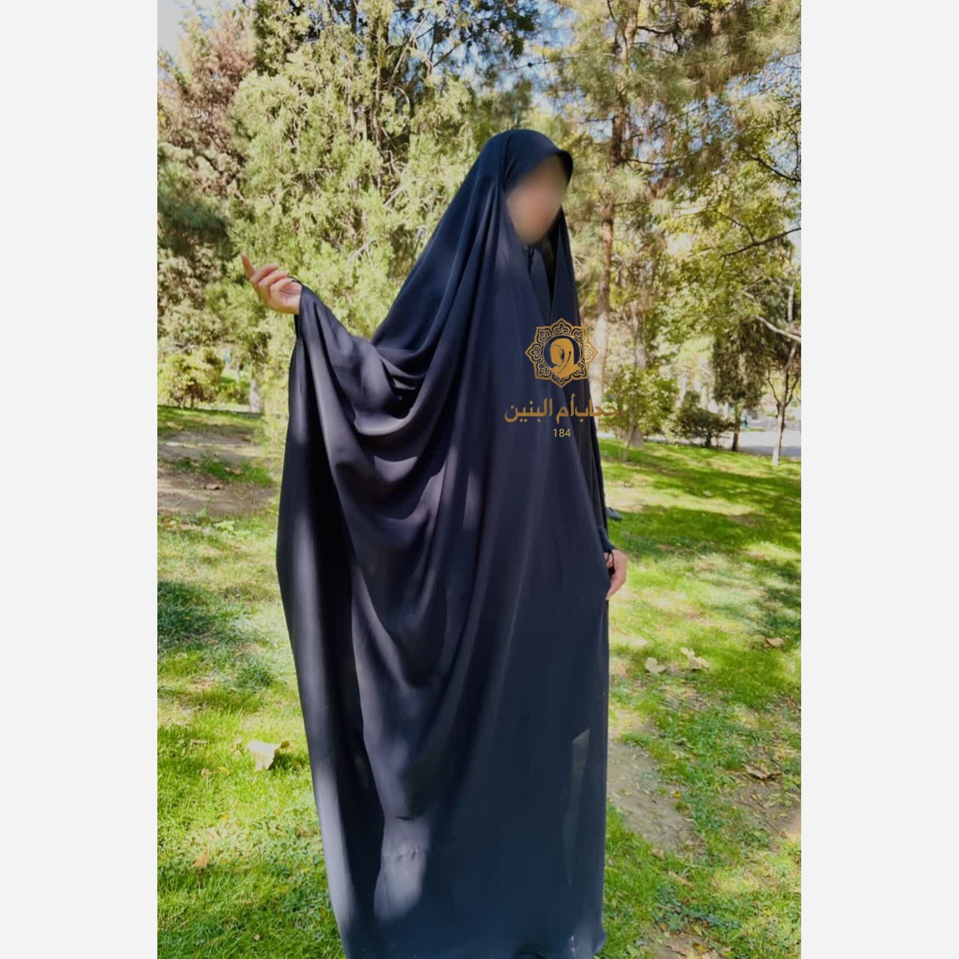 چادر جده اصیل عربی(سایز130تا 170)