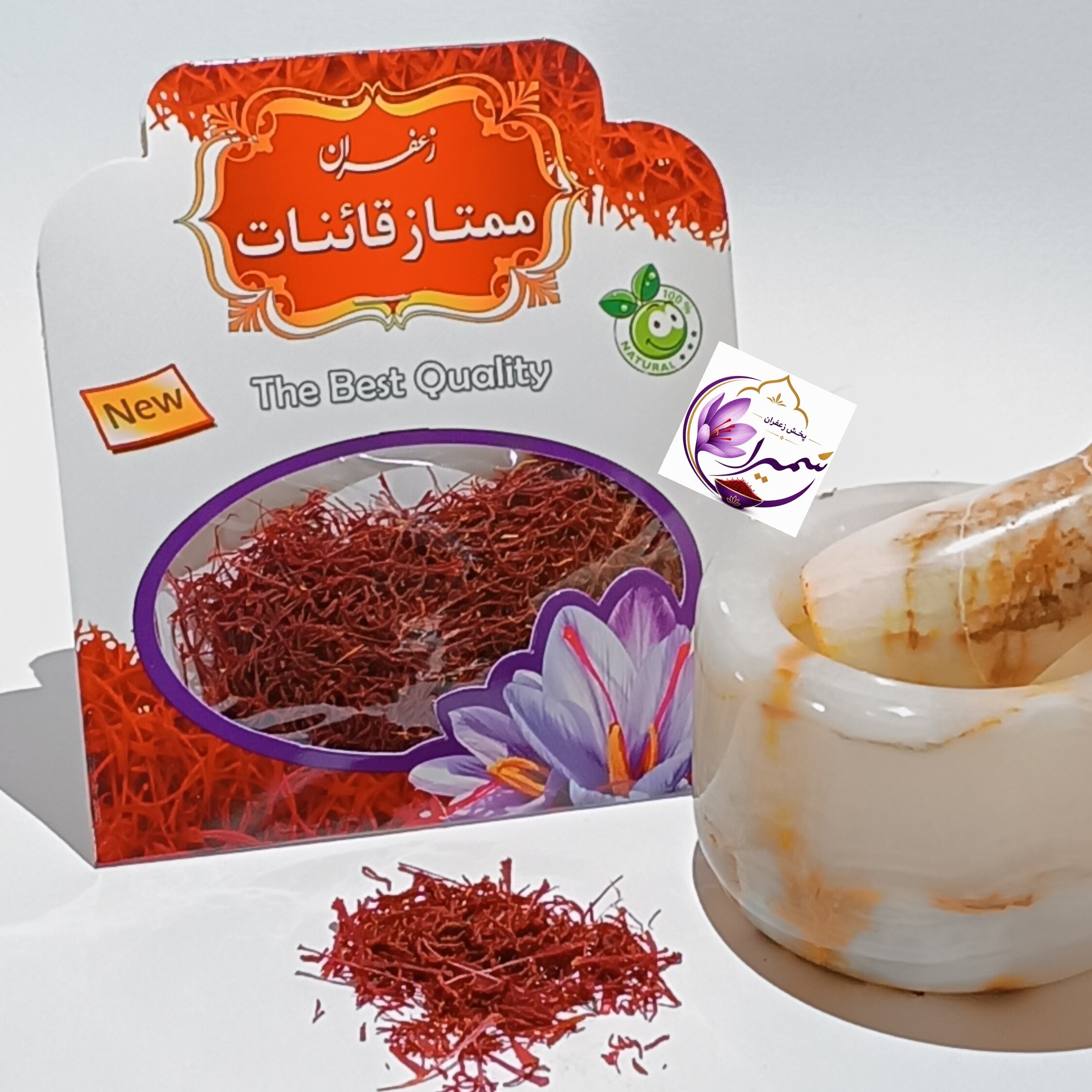 زعفران سرگل (((فروش ویژه))) سنتی خشک یک مثقالی