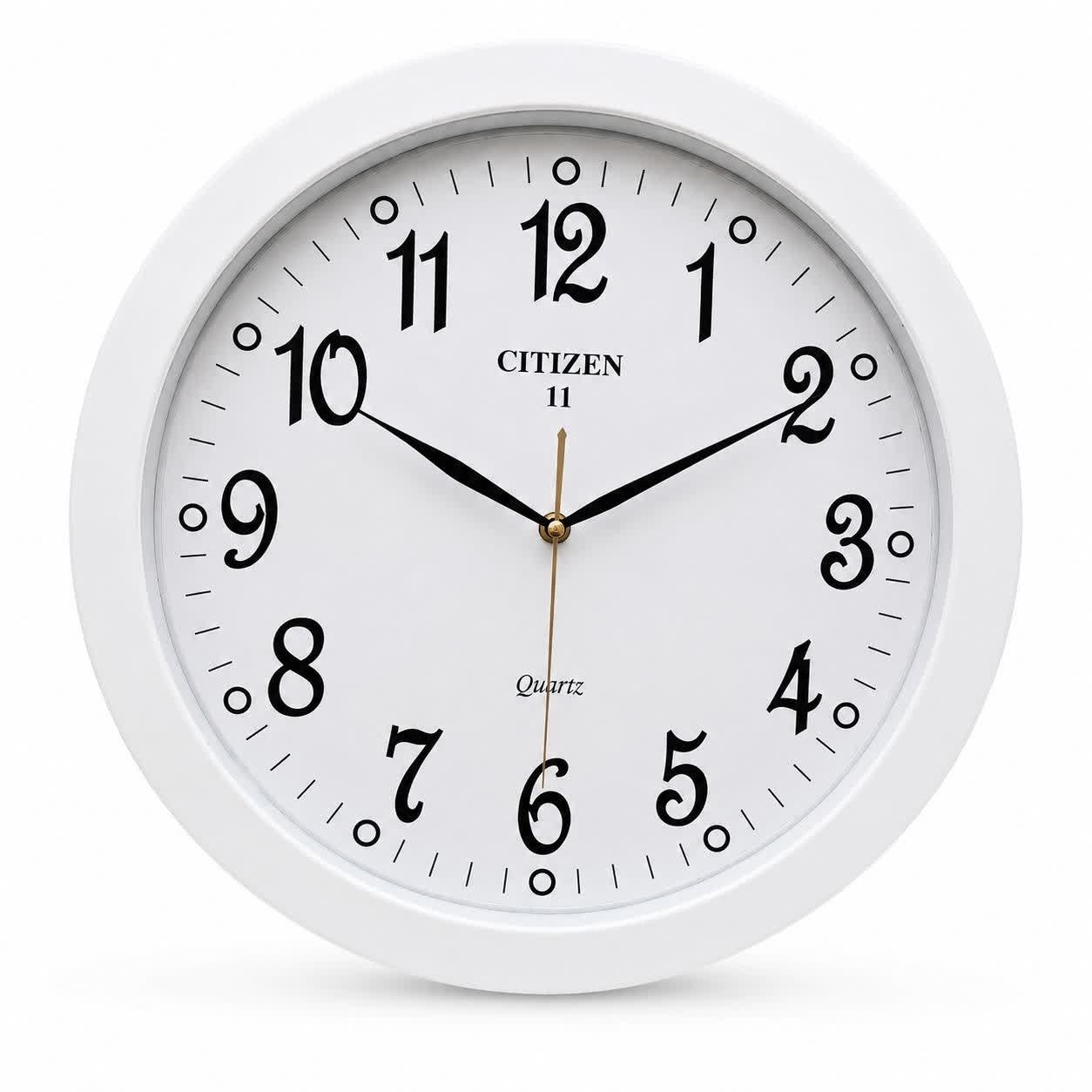 ساعت دیواری دارای رنگ بندی سایز 40