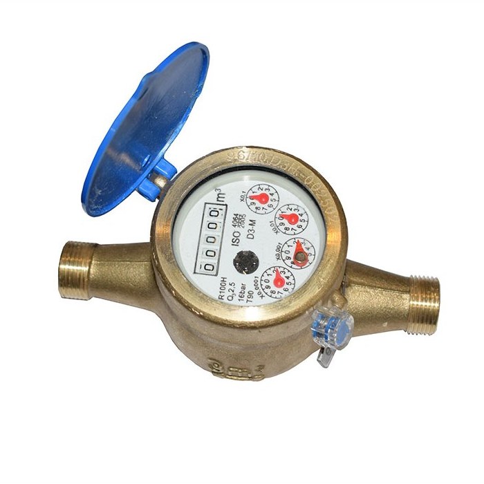 کنتور آب 1/2 اینچ آبفر مدل R160 برنجی
