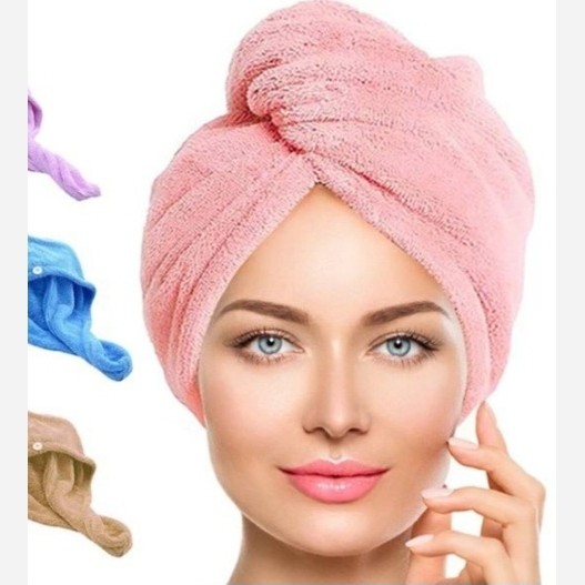 کلاه حمام طرح قلبی