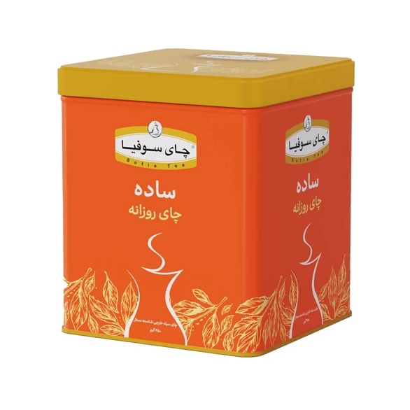 چای شکسته سیلان ساده قوطی فلزی 450 گرم سوفیا - 6260698600034