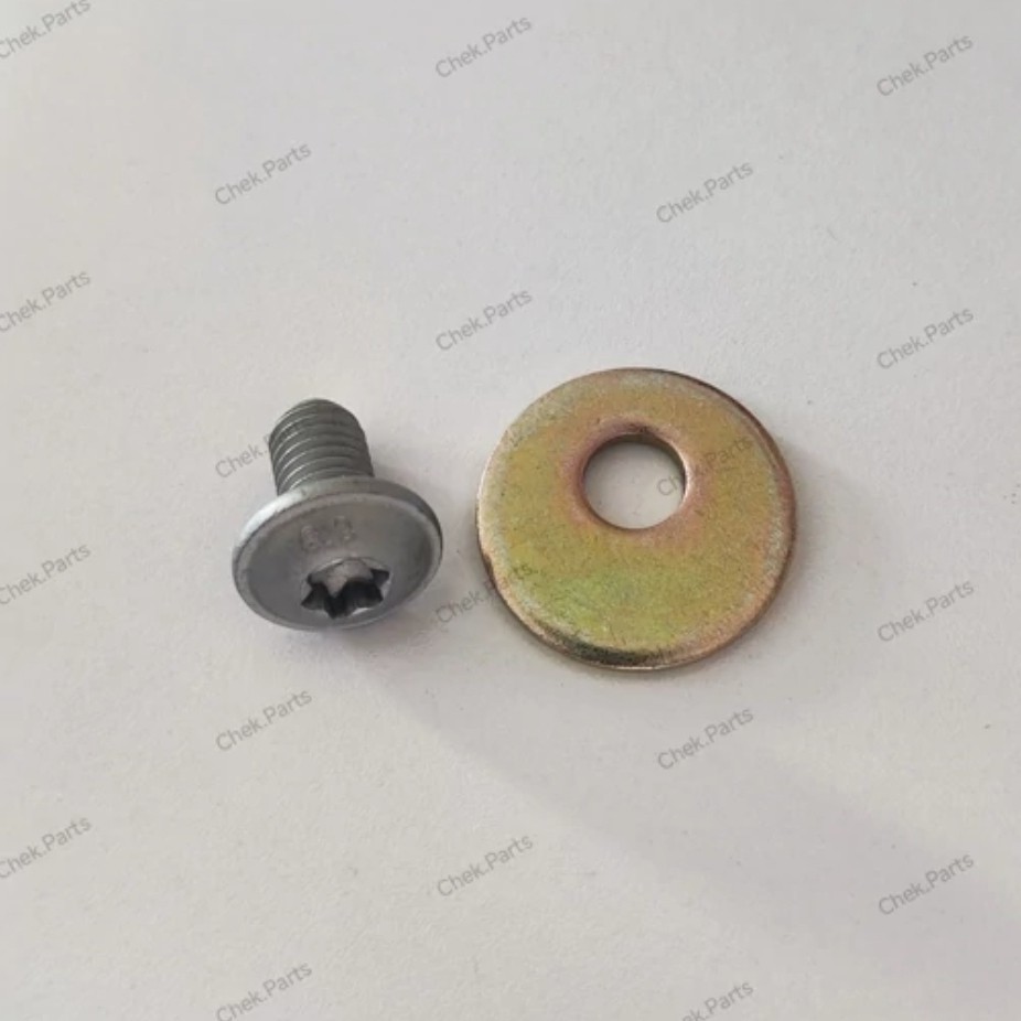پیچ و واشر مخصوص انتهای میل پیچشی اکسل عقب پژو 206