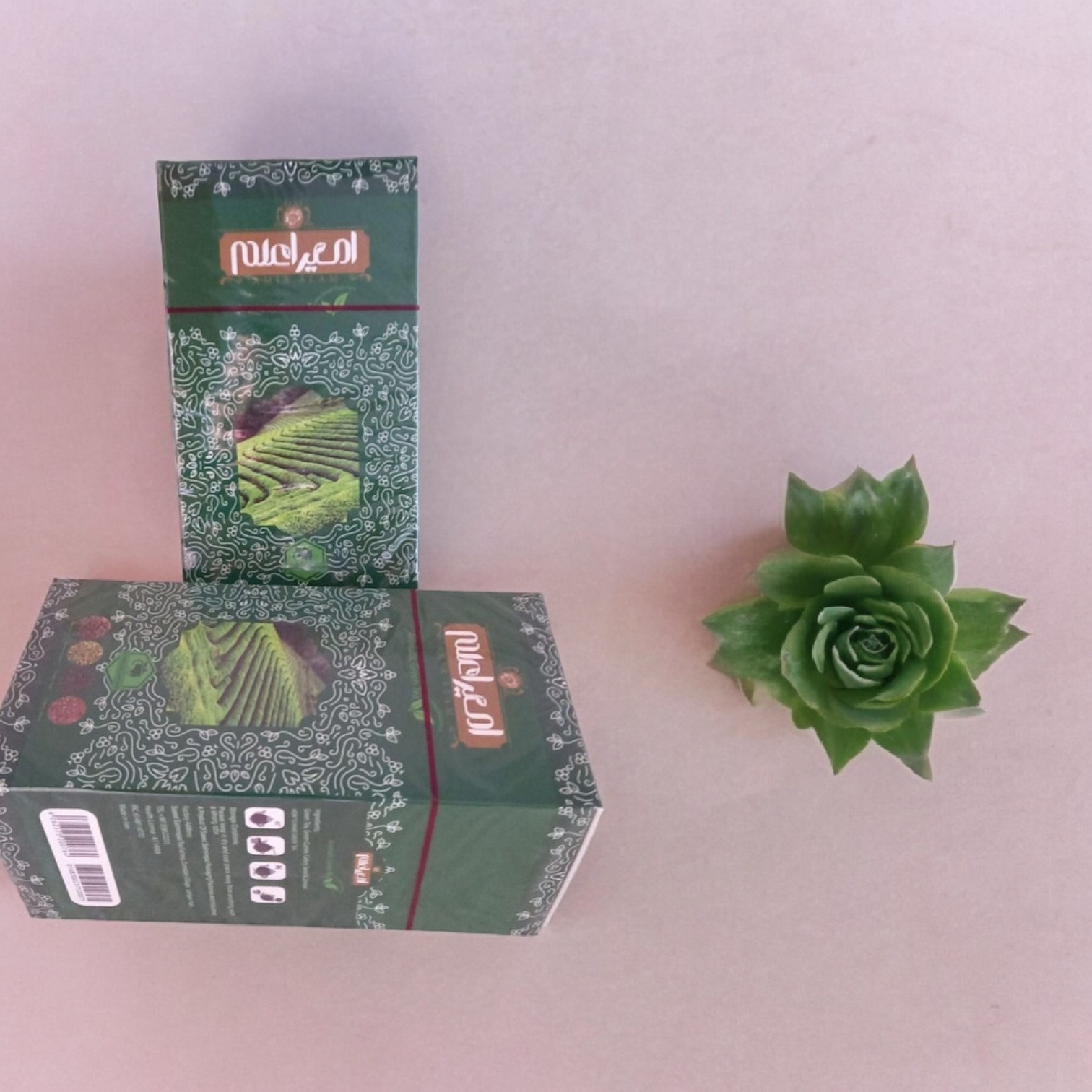 چای سبز امیر اعلم 5040 پک دو عددی