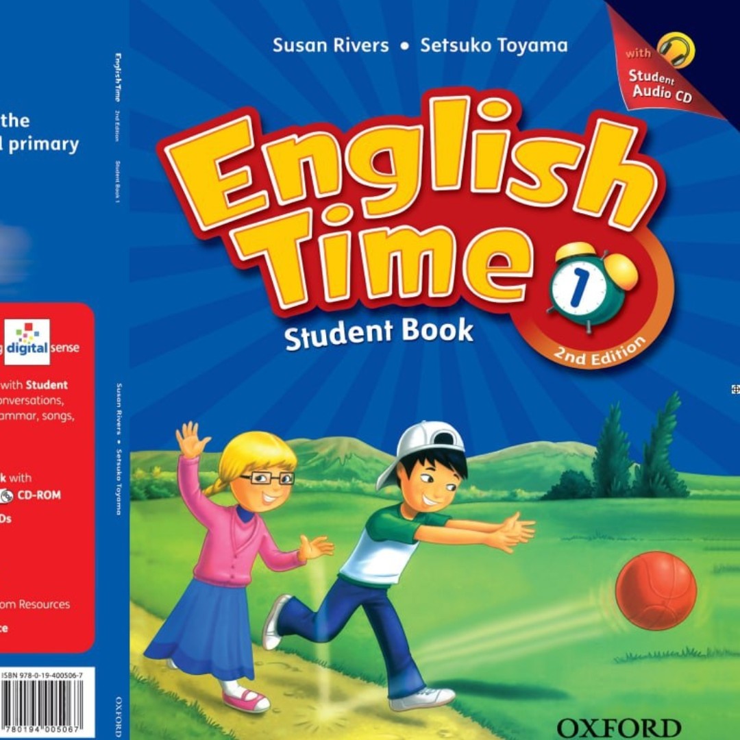 کتاب انگلیش تایم یک سکند ادیشن با کتاب تمرین و فایل صوتی english time 1 second edition