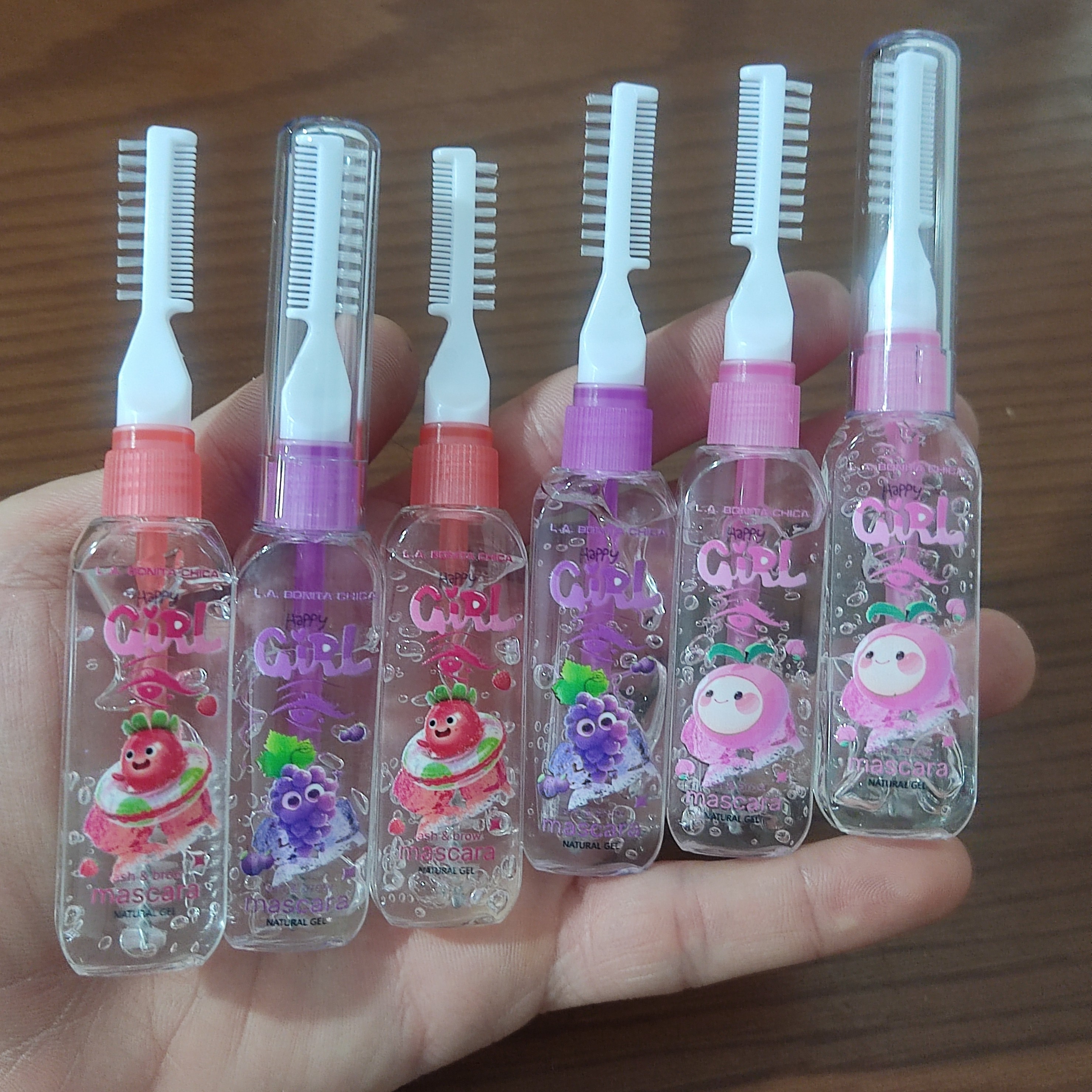 ژل ابرو شانه دار و برس دار MASCARA