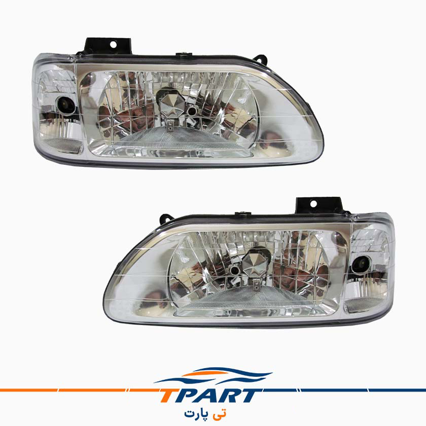 جفت چراغ جلو پراید 131 کد m