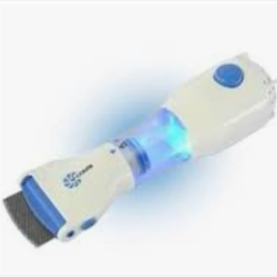شانه برقی شپش گیر وی کامب چینTTVC04همراه با 6فیلتر یدک با دندانه های مارپیچ استیل عمده و خرده