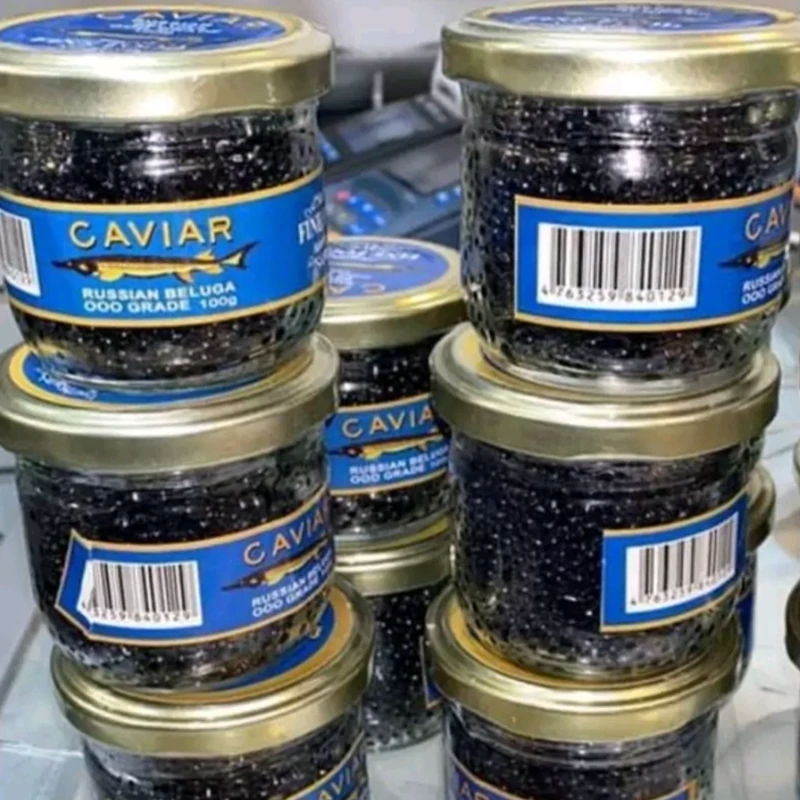 خاویار بلوگا آذربایجان وزن 100 گرم ا Beluga Caviar