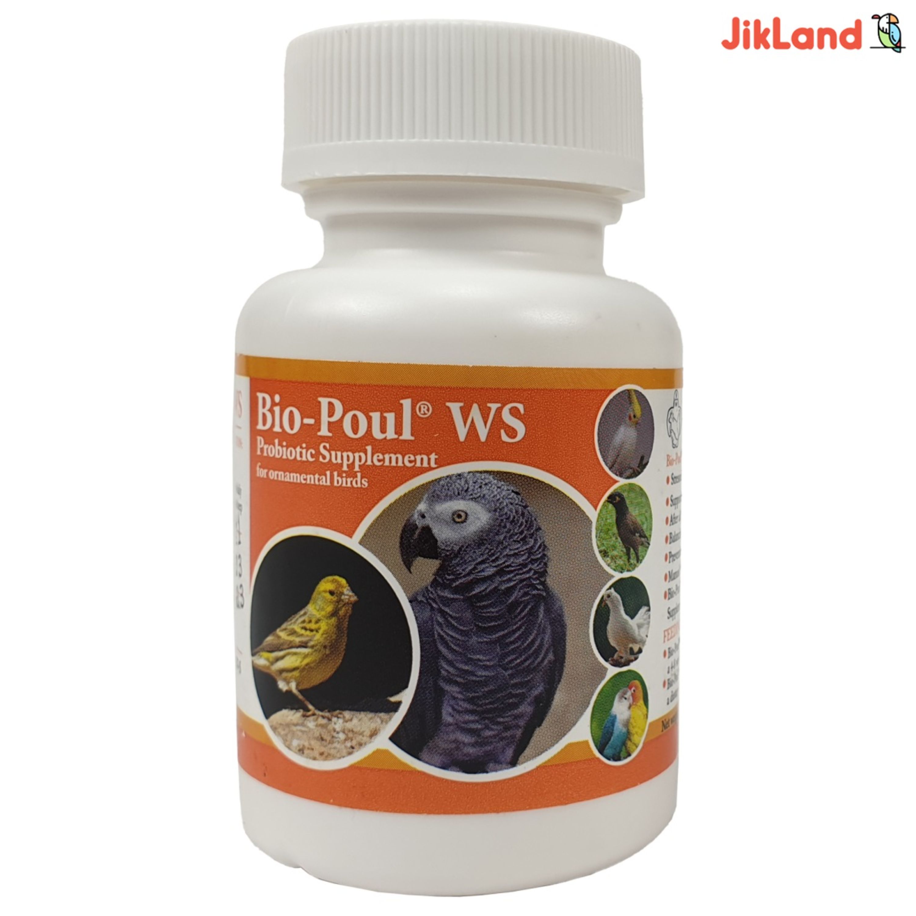 پروبیوتیک پرندگان Bio-Pol - قوطی 80 گرم